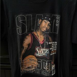 Mitchell & Ness Black Graphic Tee